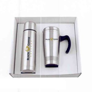 Stainless Steel Mug Set