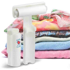 White Folding Lint Roller