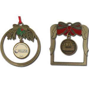 Antique Finish Cast Emblem Ornament