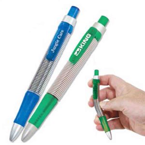 Flexible Ballpoint Pen with Spring