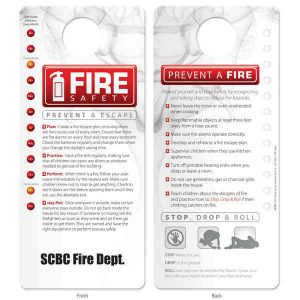 Fire Safety Door Hanger
