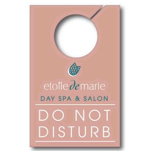 Vinyl Paper Door Hanger