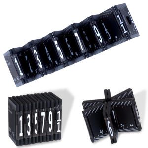 Recycled Collapsible Ruler