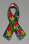 Autism Awareness Puzzle Piece Lapel Pin