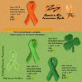 March Awareness Ribbons