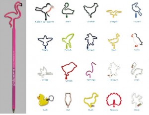 Bird Shaped Pens and Pencils