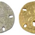 Sand Dollar Shaped Lapel Pin