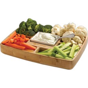 Deluxe Bamboo Serving Tray
