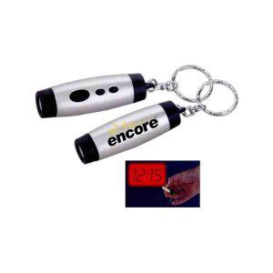 LCD Projection Clock Key Chain