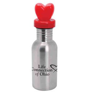 Heart Lid Water Bottle