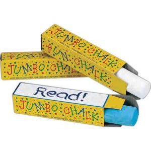 Individually Boxed Jumbo Sidewalk Chalk