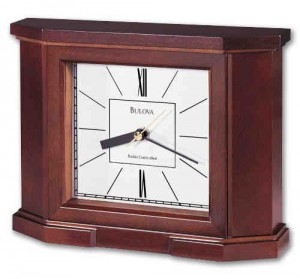 Mahogany Mantel Clock