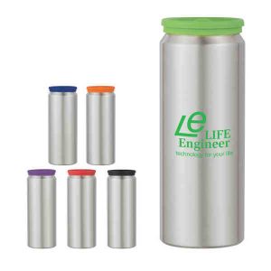 Aluminum Bottle with Silicone Lid