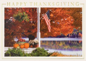 Thanksgiving Harvest Greeting Card