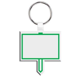 Election Sign Keychain
