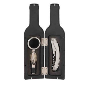 Bottle Shaped Wine Opener Set