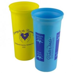 Plastic Popcorn Cup / Tub