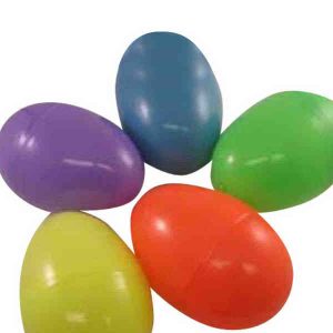 Empty Plastic Easter Eggs