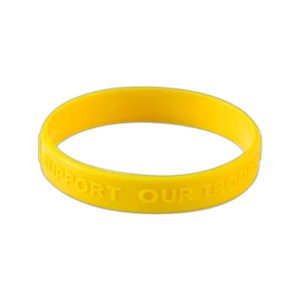 Support Our Troops Silicone Bracelet