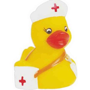 Mini Rubber Duck Nurse