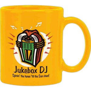 Yellow Ceramic Coffee Mug