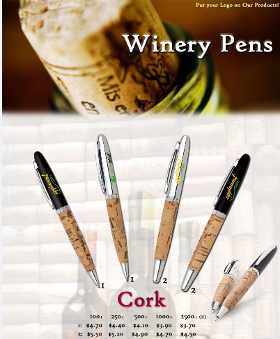 Cork Pens