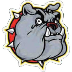Bulldog Mascot Magnet