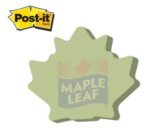 Maple Leaf Post It Notepad