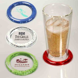 Freezable Beverage Pad with Glittery Stars