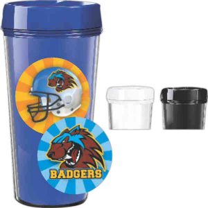 Tumbler with Animated Circle Patch INsert