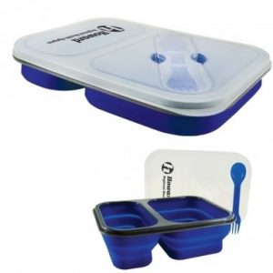 Dual Compartment Lunch Container