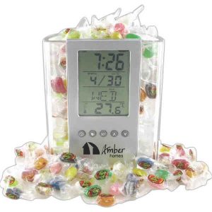 Filled Pencil Holder Alarm Clock