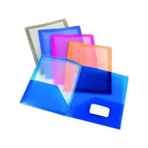 Translucent Two Pocket Folder