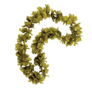 Metallic Gold Flower Lei