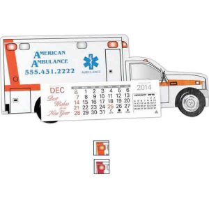 Ambulance Shape Calendar