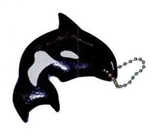 Orca Whale Keychain