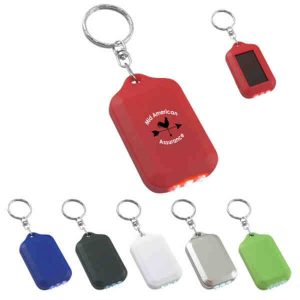 Solar Flashlight Keychain