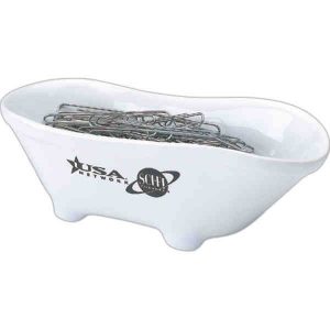 Bathtub Shape Paper Clip Holder