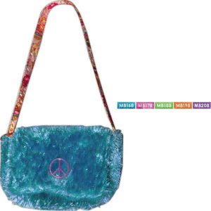 Bumbleberry Purple Messenger Bag