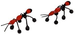 Red Ant Bendable Figures