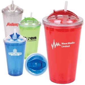 Acrylic Tumbler with Dome Lid