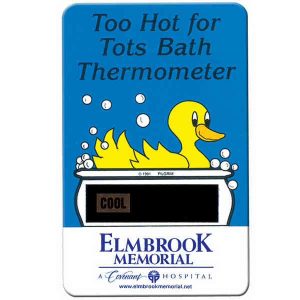 Bath Thermometer Card