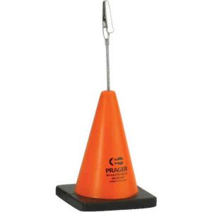 Orange Cone Memo Holder