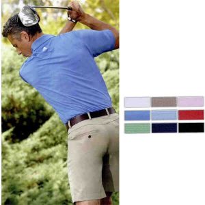 Solid Textured Polo Shirt