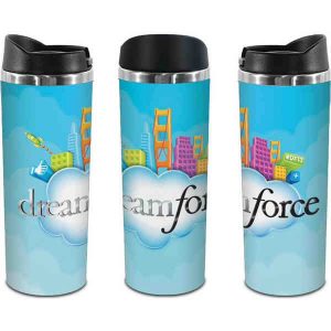 14 oz. White Tumbler