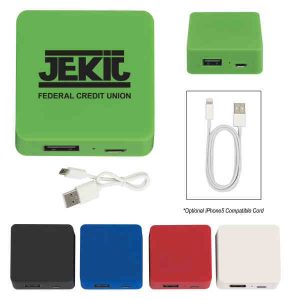 Rubber Finish Powerbank #2619