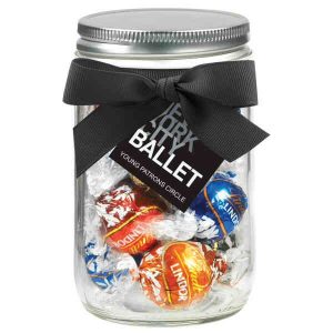 Chocolate Filled Mason Jar #MSJR12-LTF