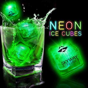 Neon Light Up Ice Cubes