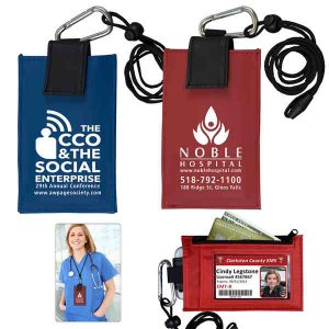 Zipper Pouch Badge Holder # 860