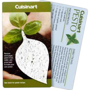 Cardstock Postcard with Seed Paper # PSREC